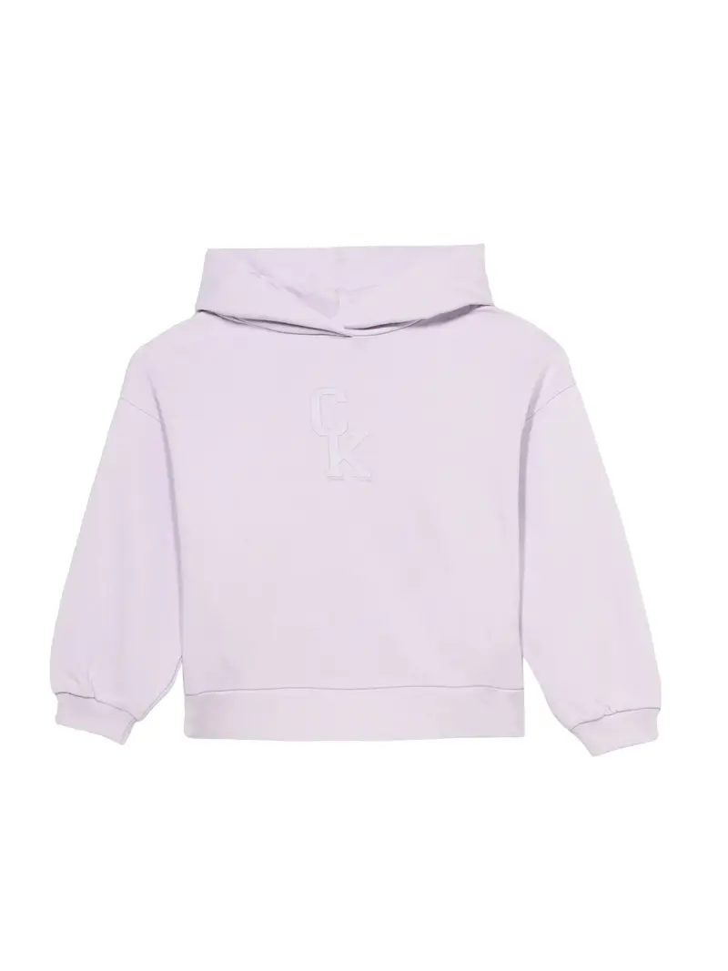 Felpa lavanda / bianco