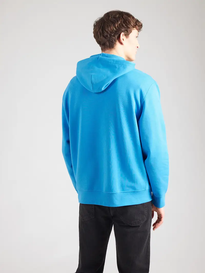 Felpa navy / blu reale / bianco miniatura 2