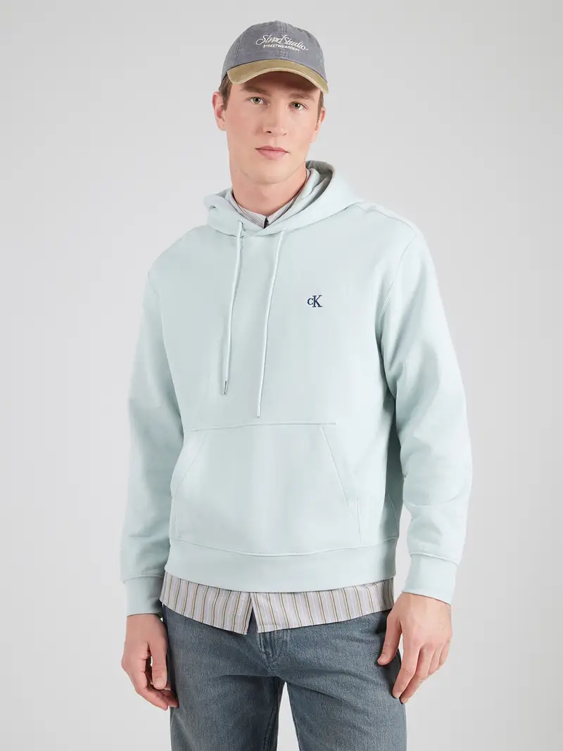 Felpa navy / menta miniatura 2