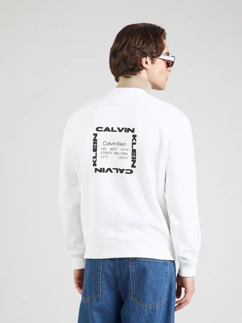 Felpa nero / bianco miniatura 2