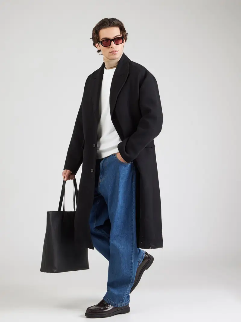 Felpa nero / bianco miniatura 3