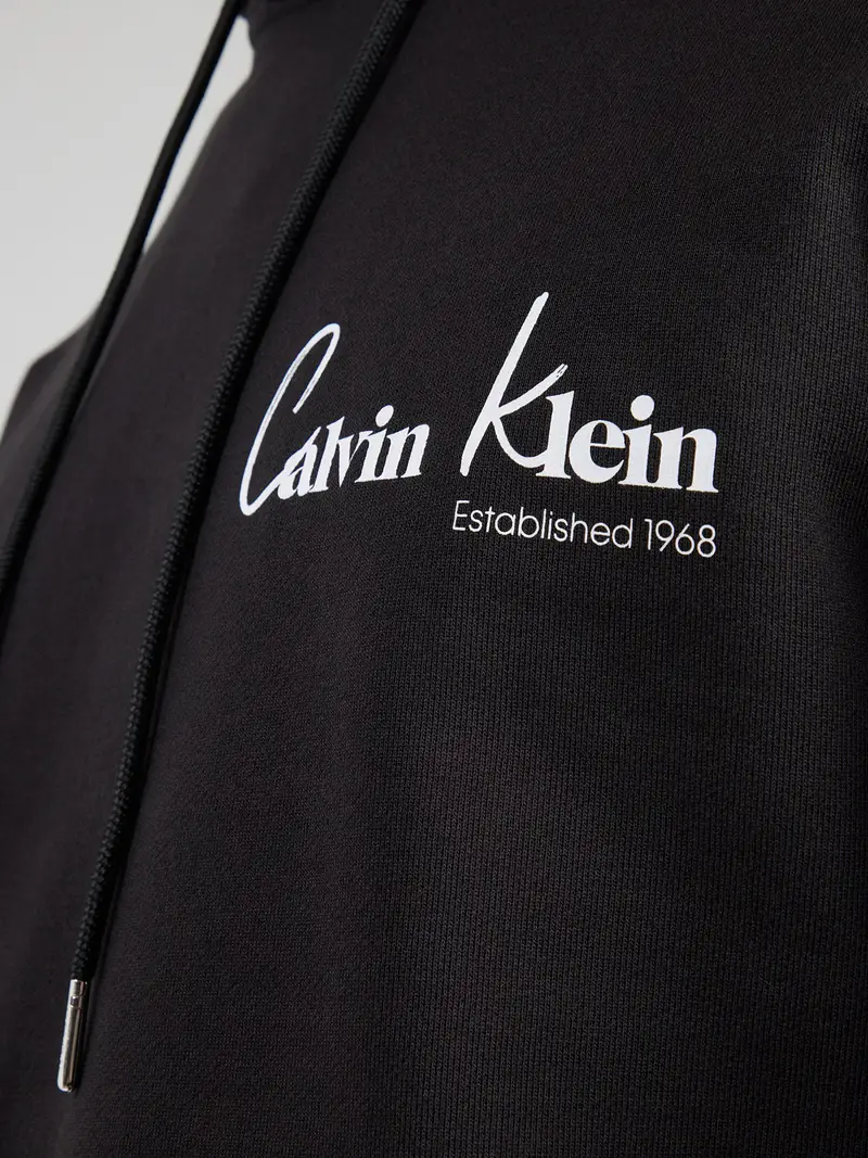 Felpa nero / bianco miniatura 3