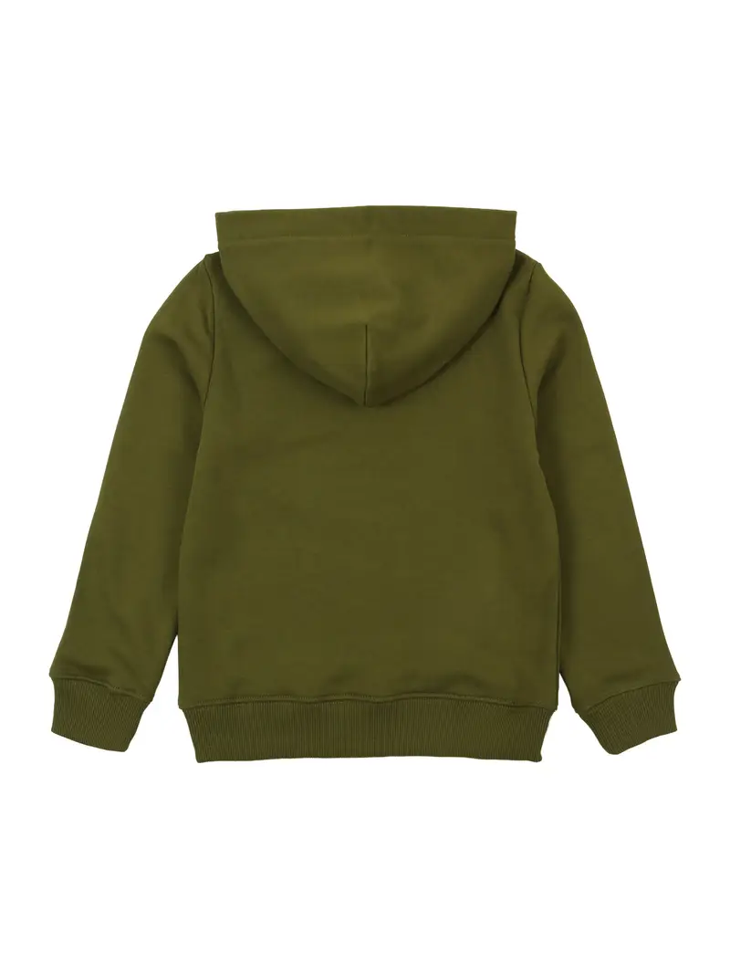 Felpa oliva / bianco miniatura 2