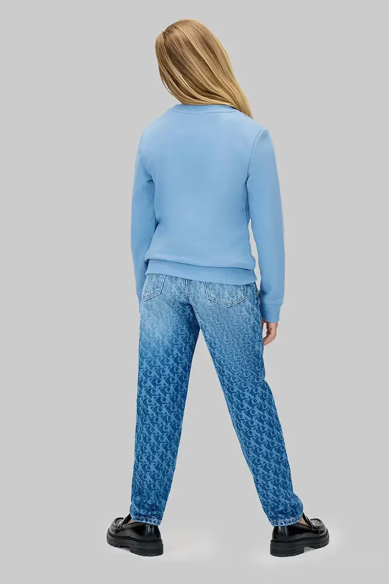 felpa per bambini colore blu IU0IU00570 miniatura 4