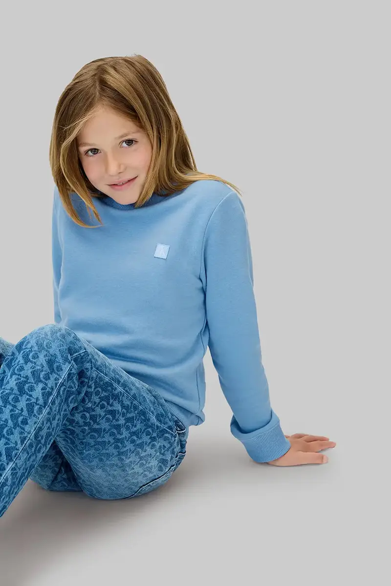 felpa per bambini colore blu IU0IU00570 miniatura 5