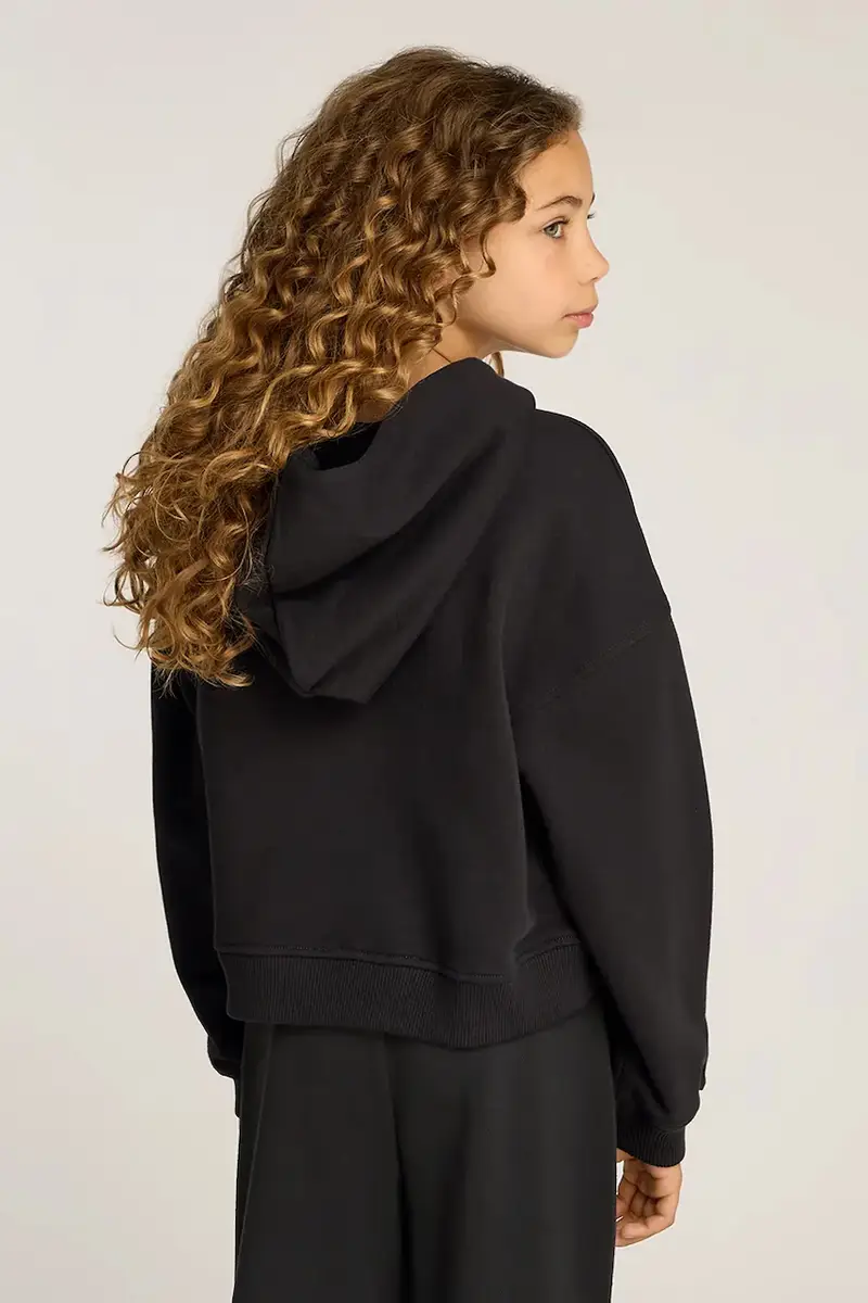 felpa per bambini colore nero con cappuccio IG0IG02755 miniatura 4