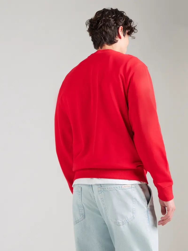 Felpa rosso / bianco miniatura 2