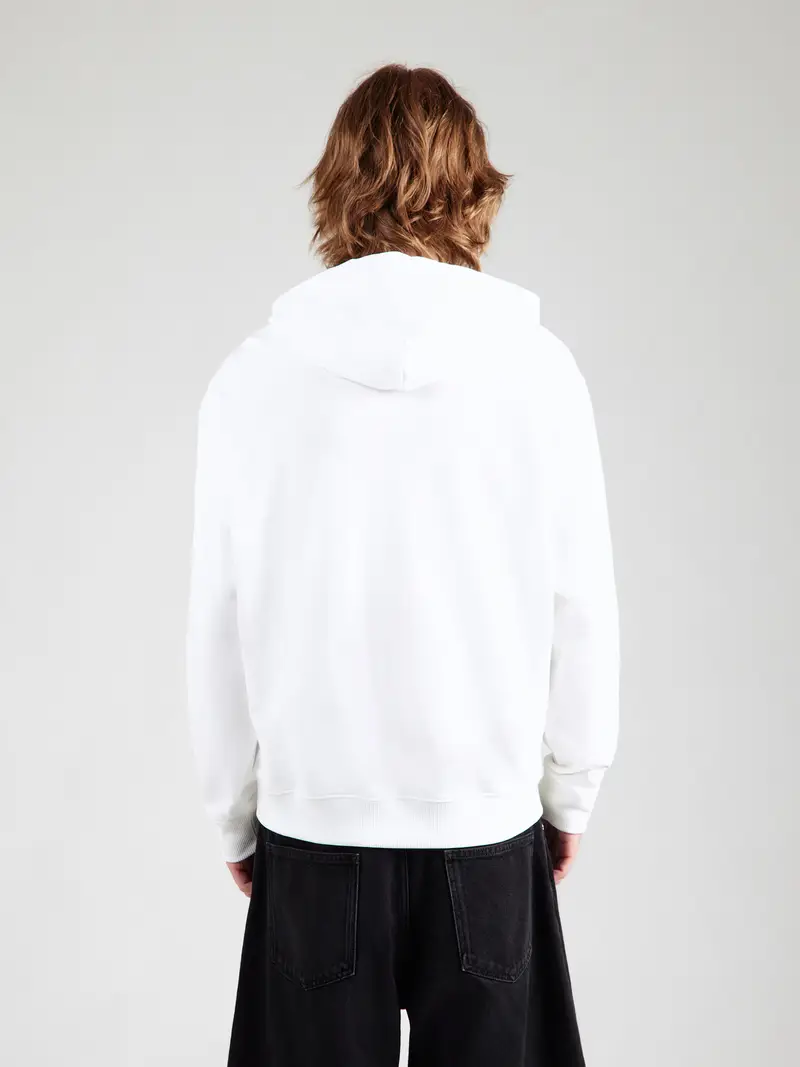 Felpa rosso / nero / bianco miniatura 2