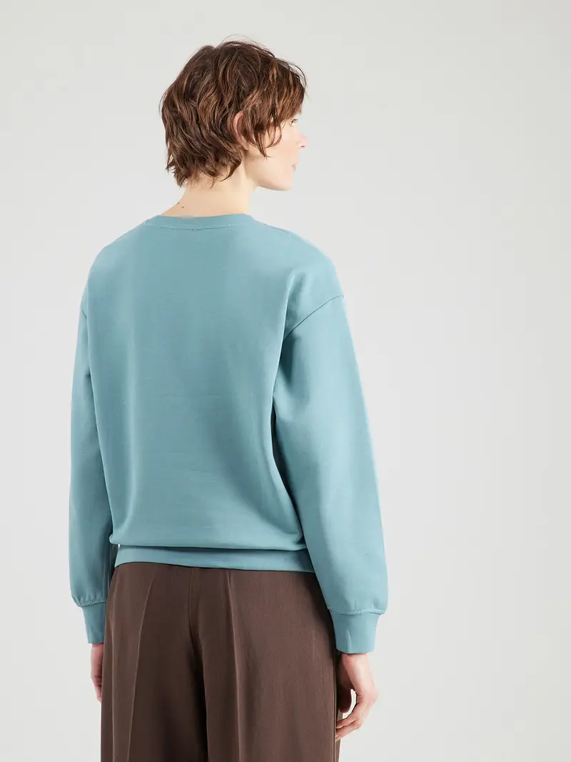 Felpa turchese / grigio chiaro miniatura 3