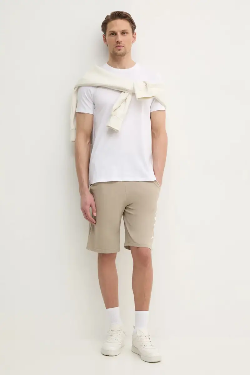 felpa uomo colore beige J30J327230 miniatura 2