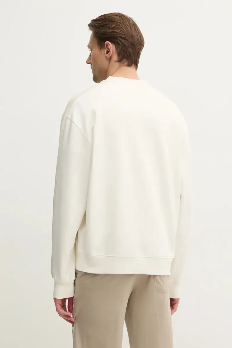 felpa uomo colore beige J30J327230 miniatura 3