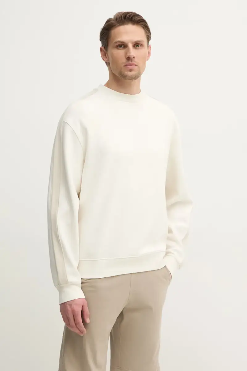 felpa uomo colore beige J30J327230