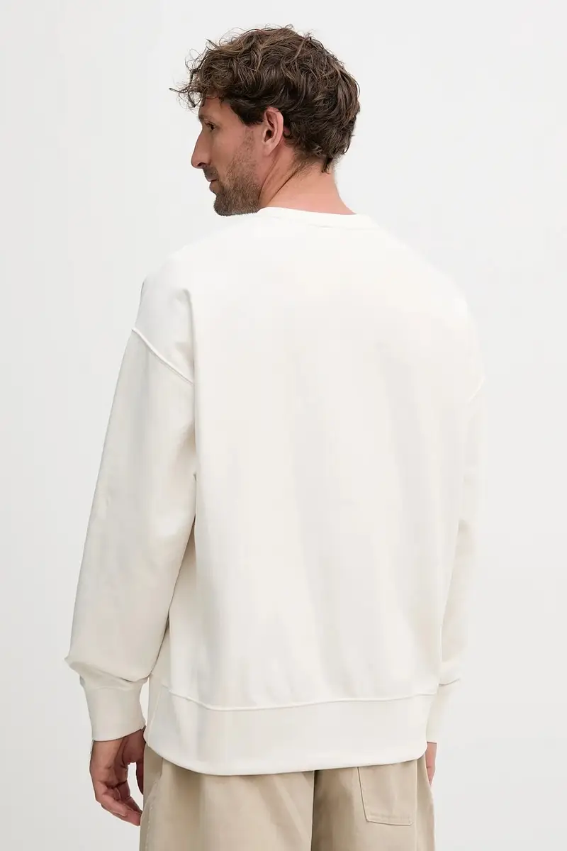 felpa uomo colore beige LV04RC277G miniatura 2