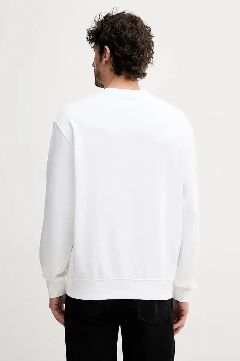 felpa uomo colore bianco LV04RC273G miniatura 2