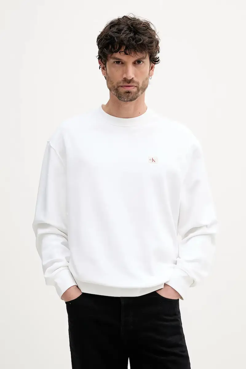 felpa uomo colore bianco LV04RC273G