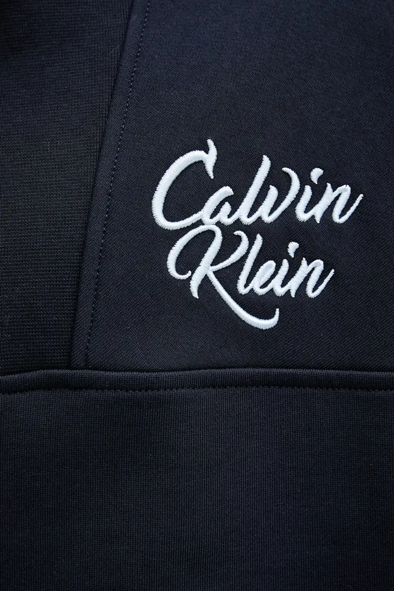 felpa uomo colore blu navy con applicazione LV04RD205G miniatura 5