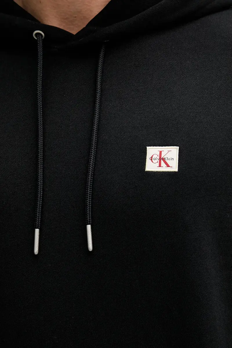 felpa uomo colore nero con cappuccio LV04RC274G miniatura 4