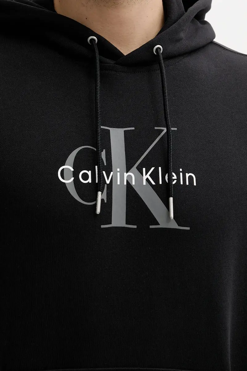 felpa uomo colore nero con cappuccio LV04RC282G miniatura 4