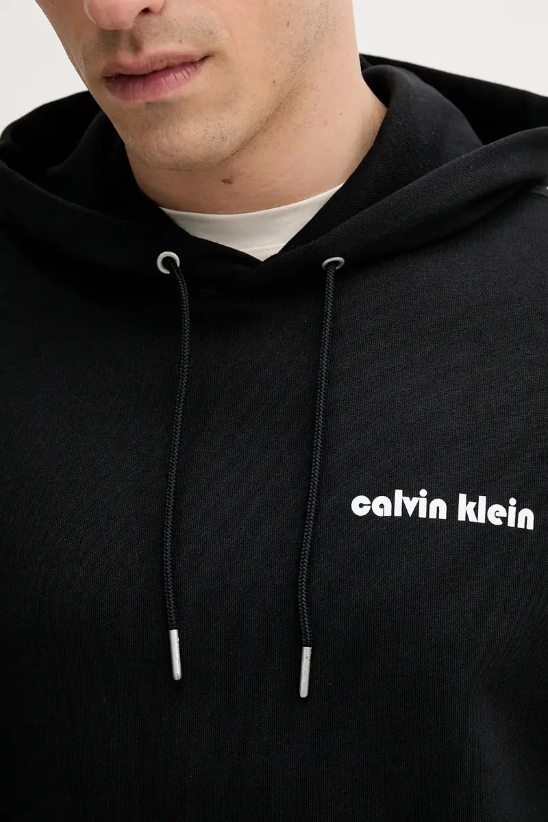 felpa uomo colore nero con cappuccio LV04RC293G miniatura 5