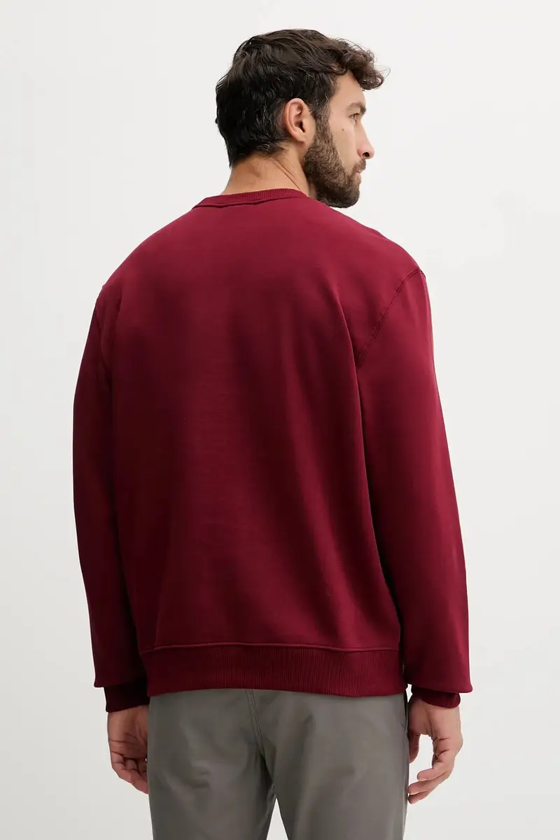 felpa uomo colore nero LV04RC273G Granata miniatura 2