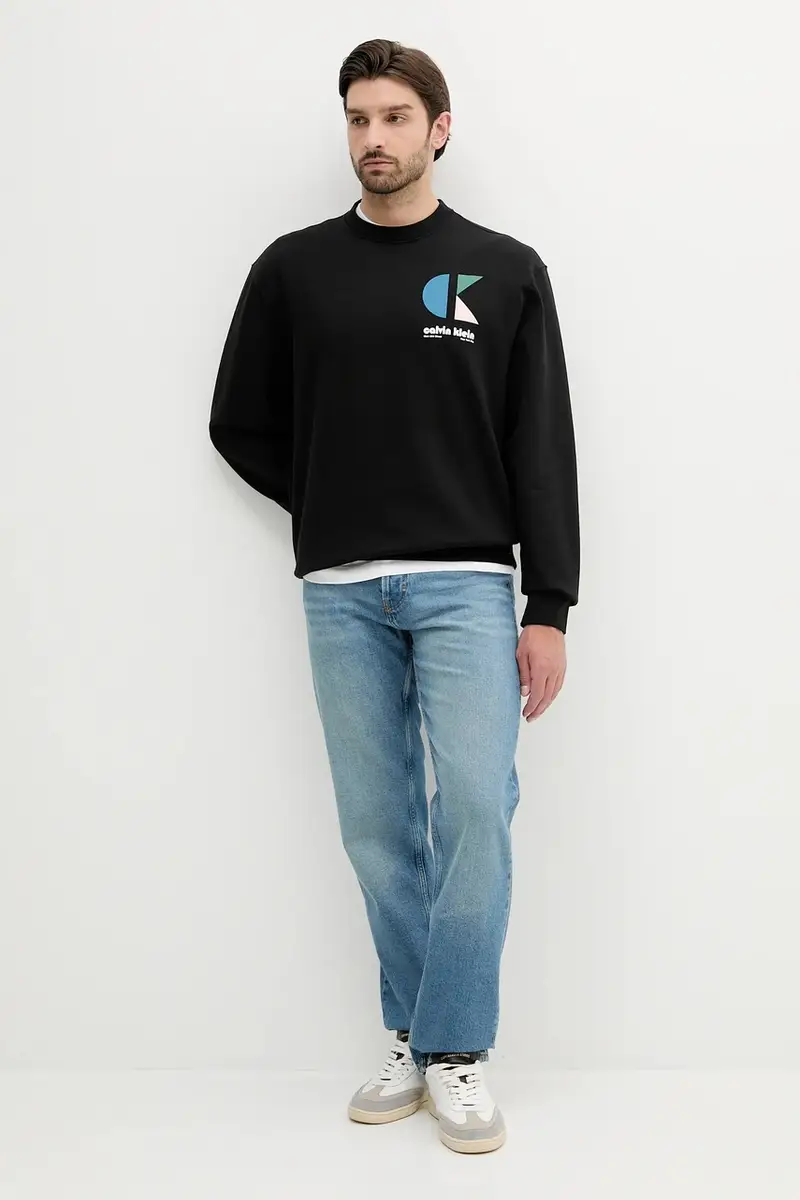 felpa uomo colore nero LV04RC285G miniatura 2