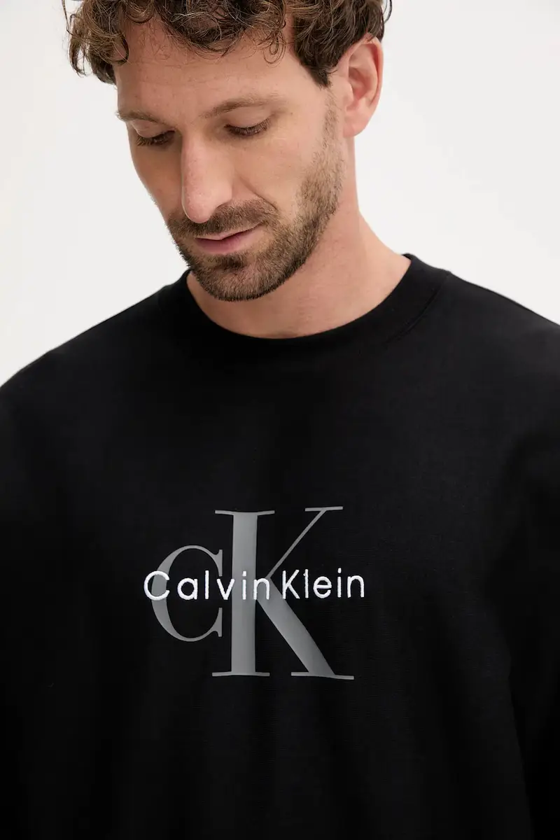 felpa uomo colore nero LV04RD234G miniatura 4