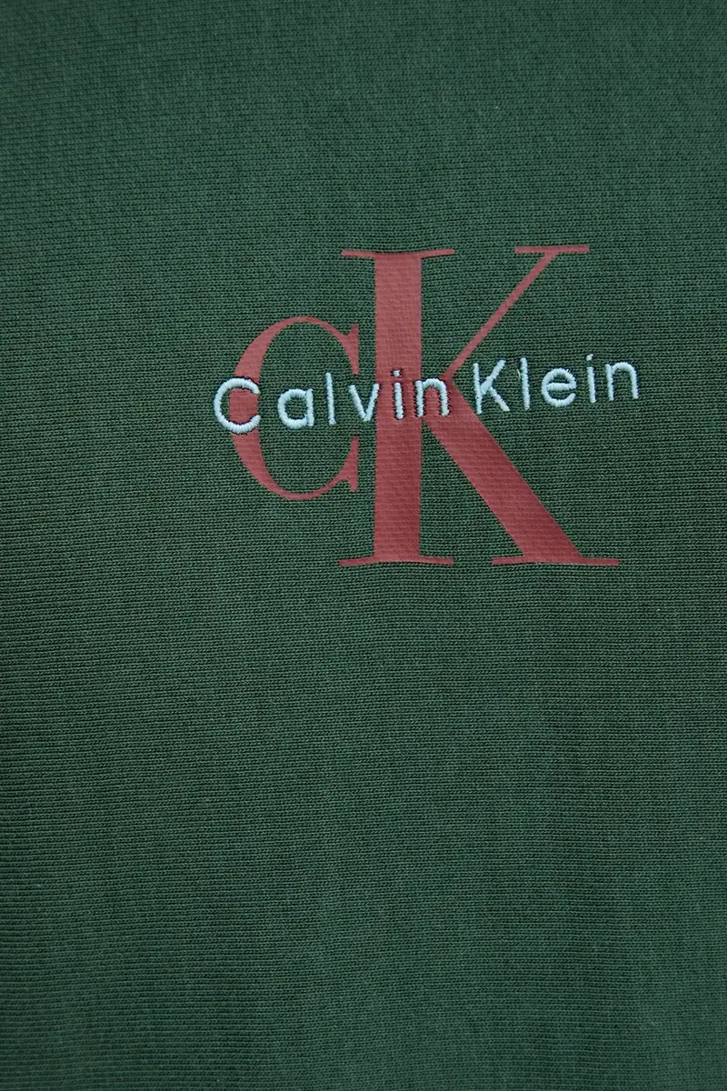 felpa uomo colore verde con cappuccio LV04RC281G miniatura 5