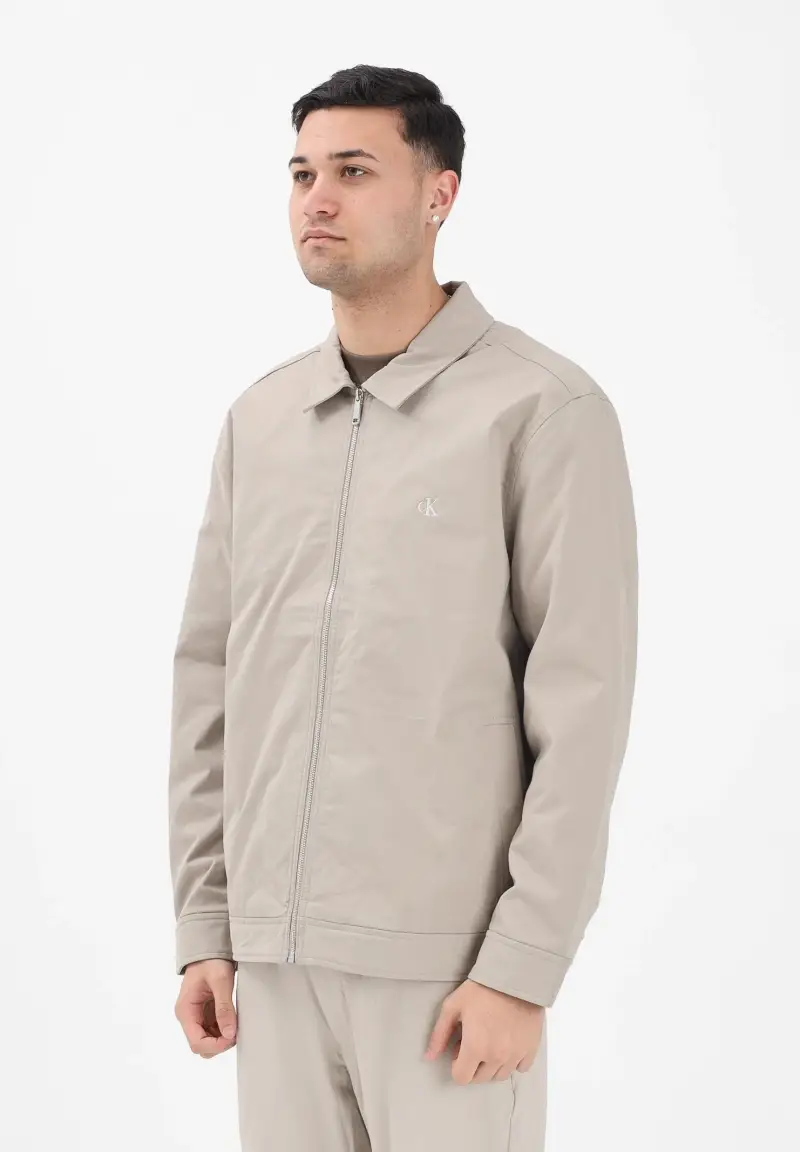 Giacca beige da uomo