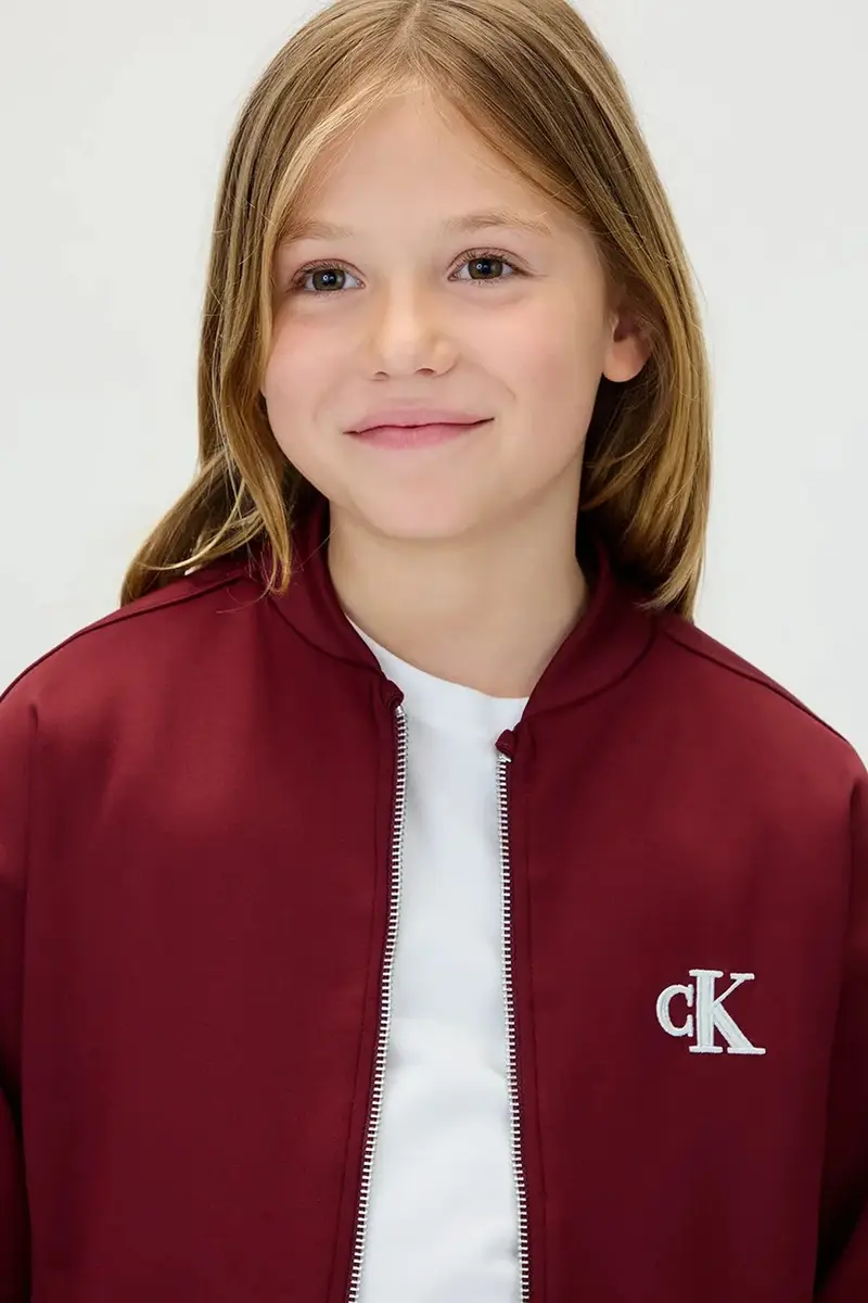 giacca bomber bambini colore granata IG0IG03076 miniatura 3