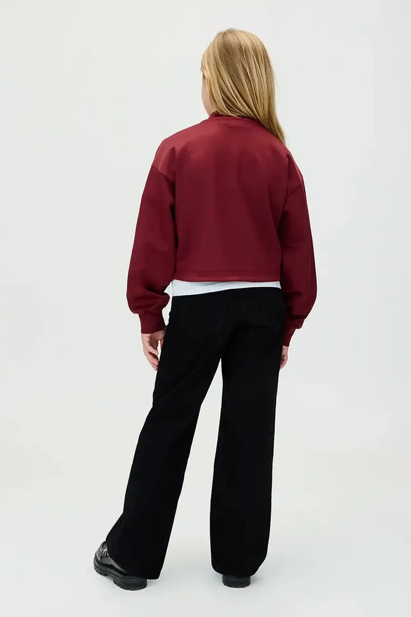 giacca bomber bambini colore granata IG0IG03076 miniatura 5