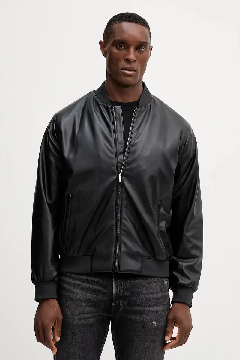 giacca bomber colore nero LV04RC407G