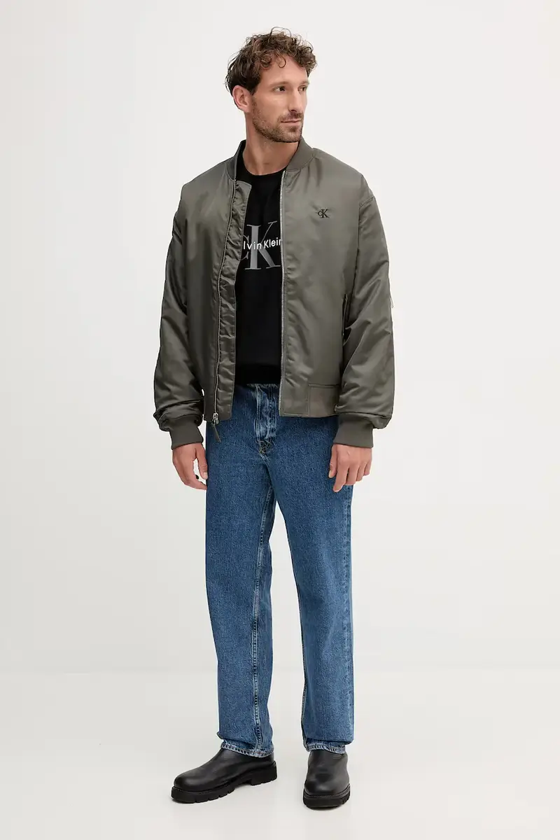 giacca bomber colore verde LV04RC526G miniatura 2