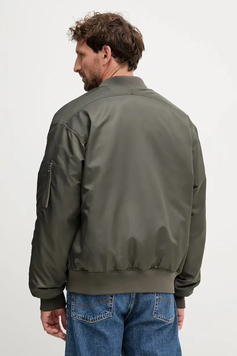 giacca bomber colore verde LV04RC526G miniatura 3