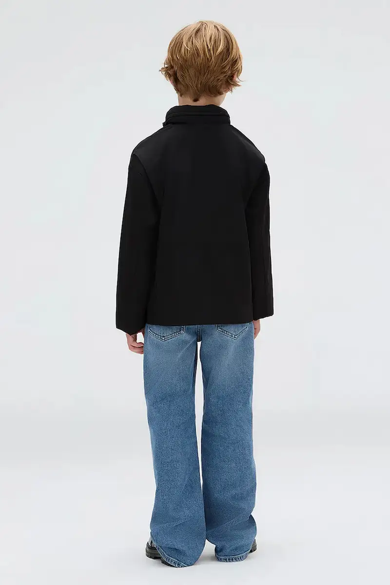 giacca colore nero IB0IB02513 miniatura 5