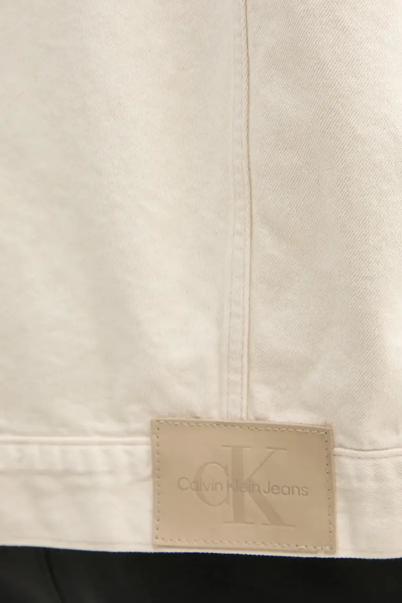 giacca con aggiunta di lino colore beige J30J327212 miniatura 5