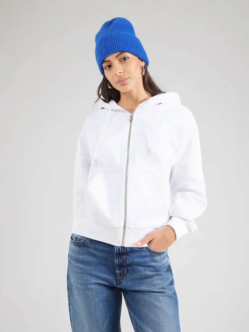 Giacca di felpa bianco miniatura 2