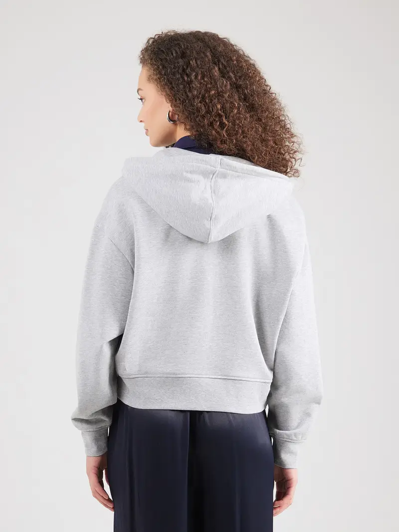 Giacca di felpa grigio miniatura 3