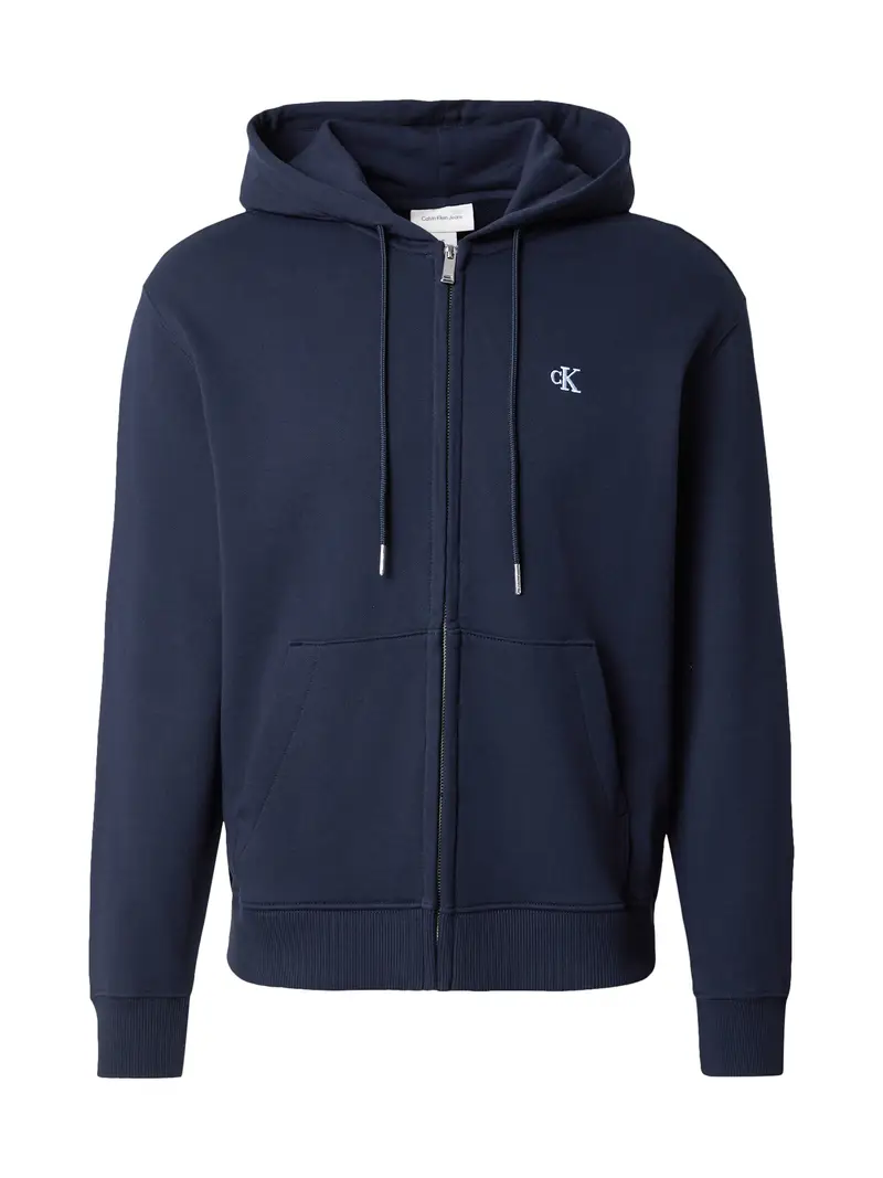 Giacca di felpa marino