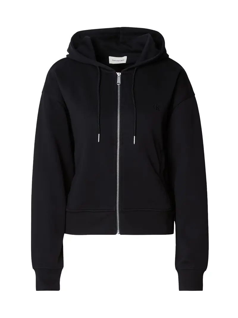 Giacca di felpa nero