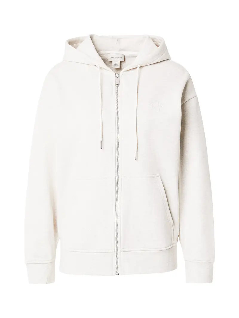 Giacca di felpa pietra