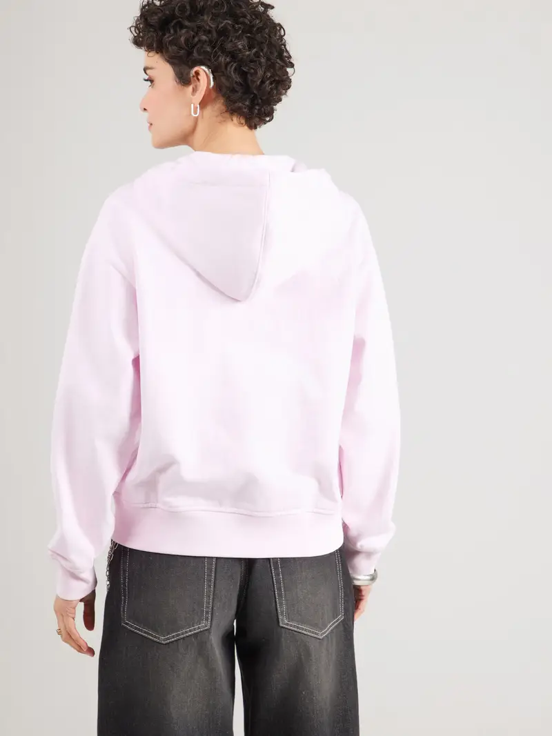 Giacca di felpa rosa miniatura 3