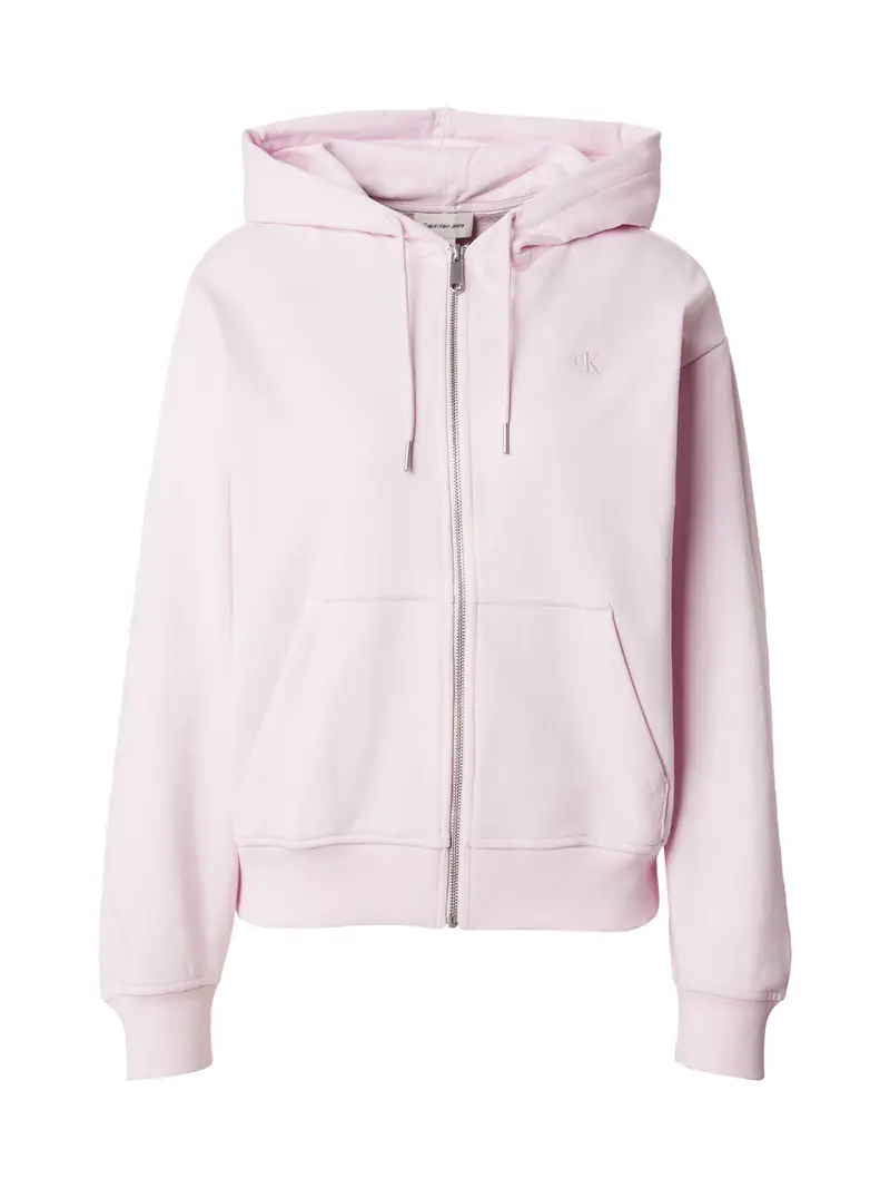 Giacca di felpa rosa