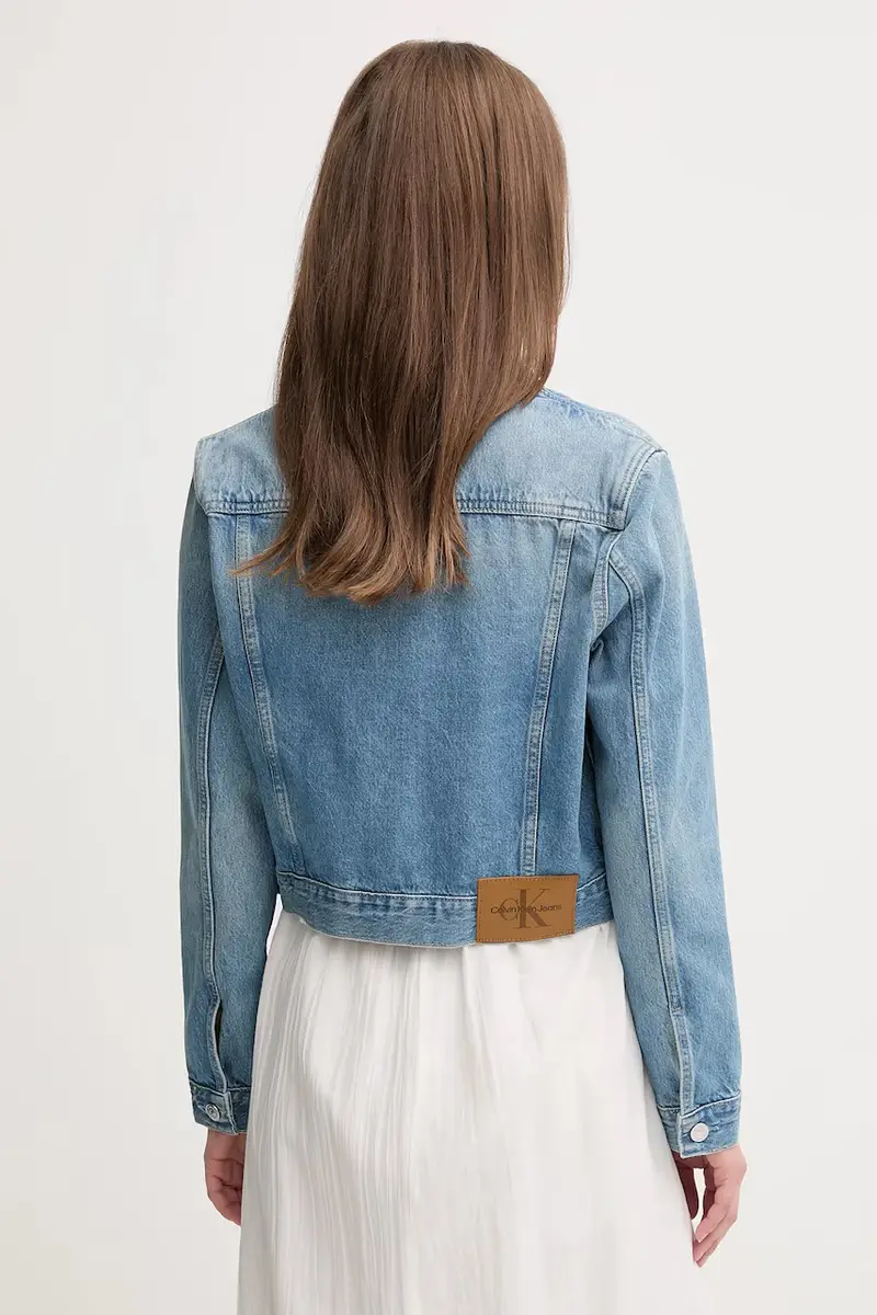 giacca di jeans colore blu J20J225184 miniatura 3