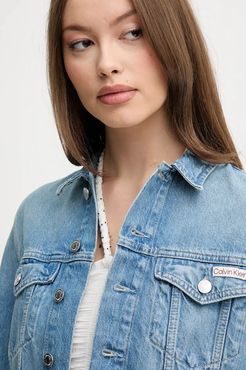 giacca di jeans colore blu J20J225184 miniatura 4