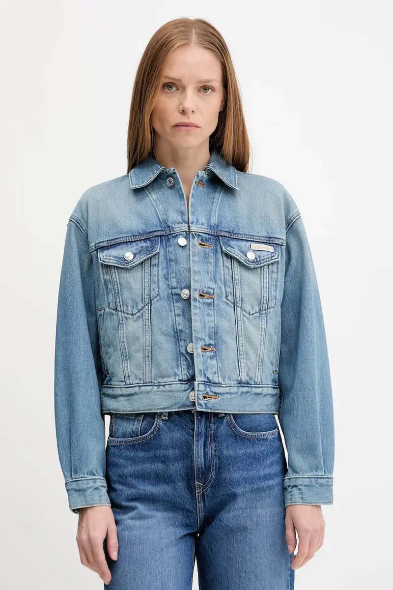 giacca di jeans colore blu LV047B075G