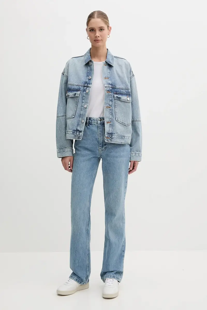 giacca di jeans colore blu LV047C730G miniatura 2