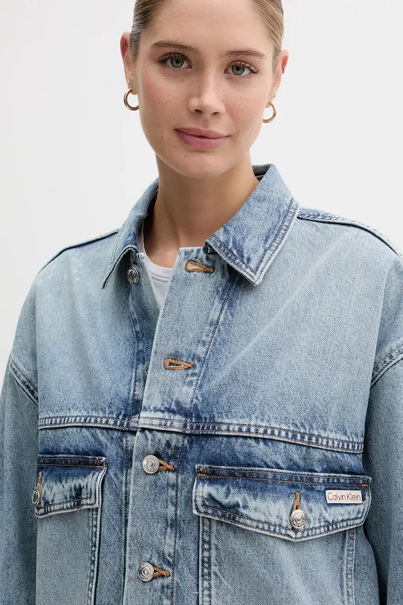 giacca di jeans colore blu LV047C730G miniatura 4