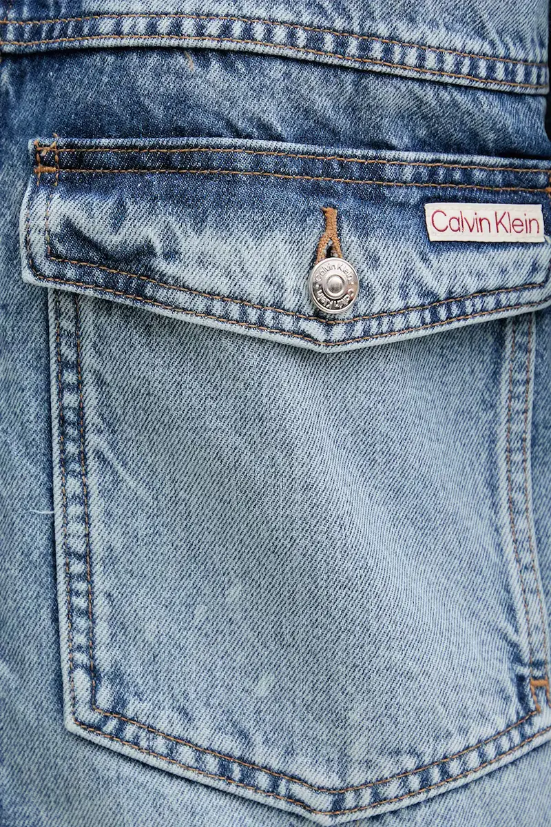 giacca di jeans colore blu LV047C730G miniatura 5