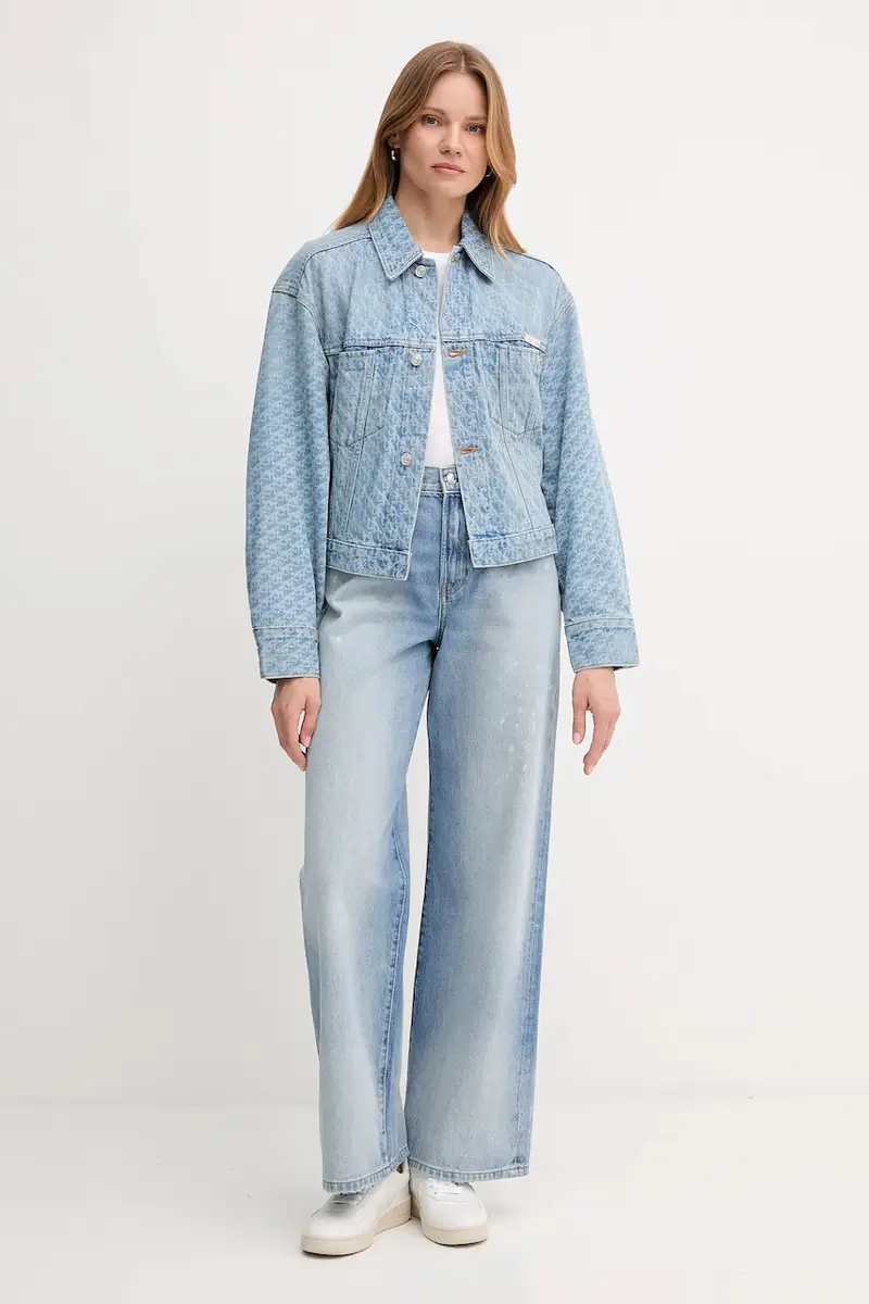 giacca di jeans colore blu LV047C782G miniatura 2