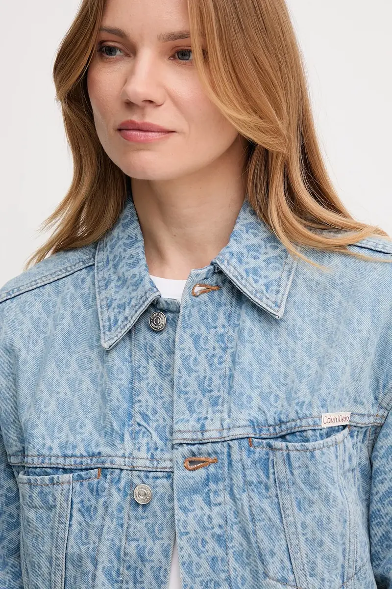 giacca di jeans colore blu LV047C782G miniatura 4